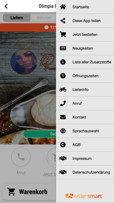 Olimpia Pizzorante Screenshot