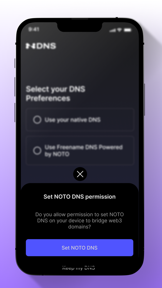 #5. Freename DNS Installer (iOS) بواسطة: FREENAME AG