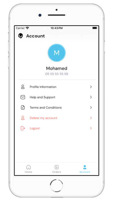 Wasali - Livraison de courses Screenshot