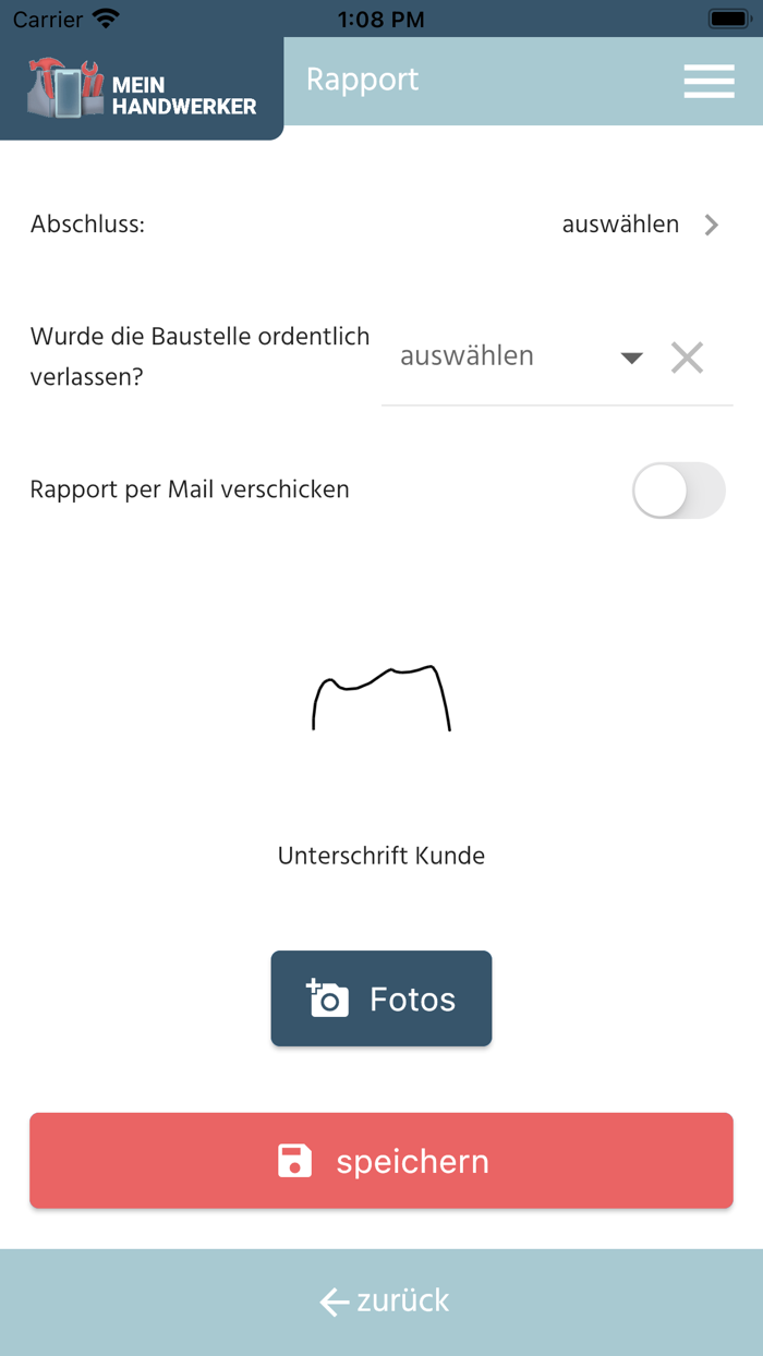 MeinHandwerker-App