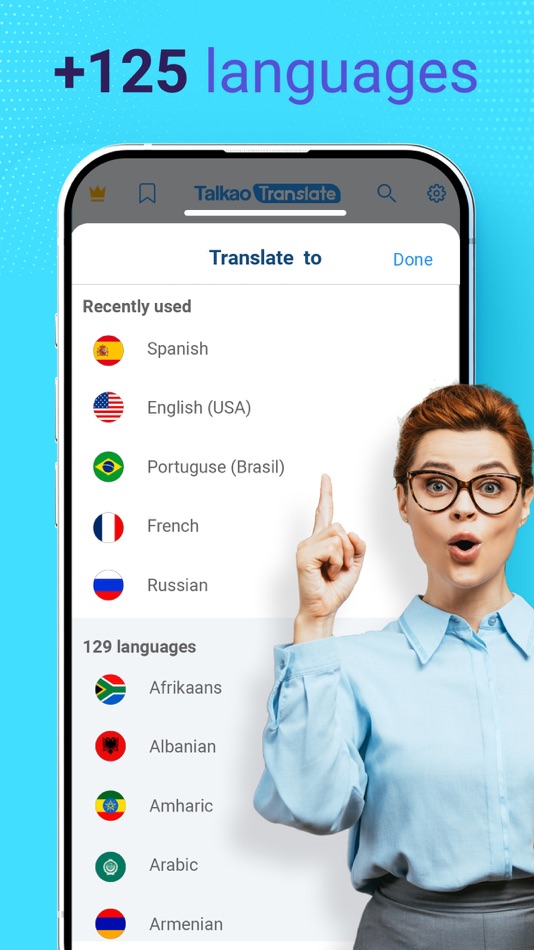 #3. AI Voice Translator Translate (iOS) 由: Talkao