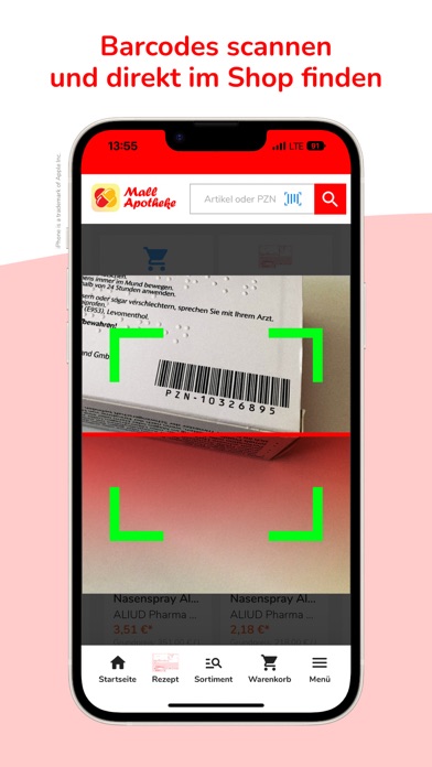 Mall Apotheke Krefeld Screenshot