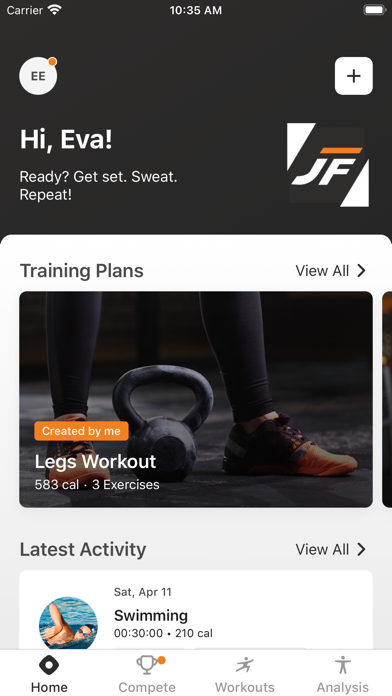 Just Fit Train Screenshot