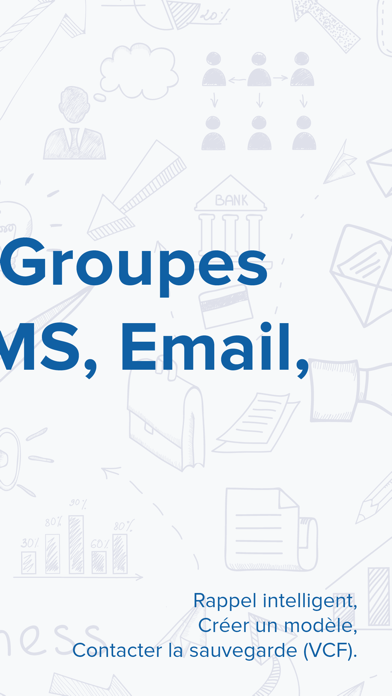 Screenshot #2 pour Groupes de contacts - E-mail