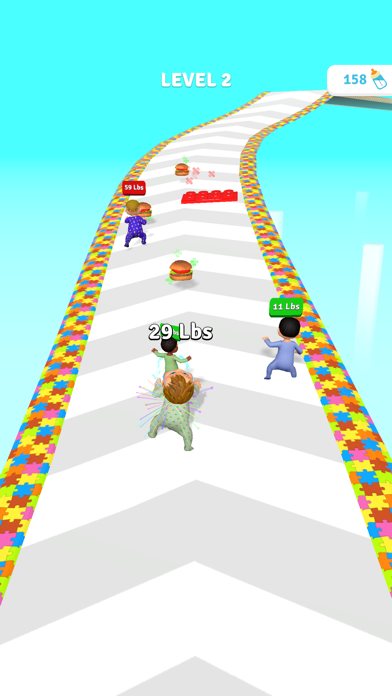 Fat Baby Race Screenshot