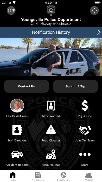 Youngsville PD Screenshot
