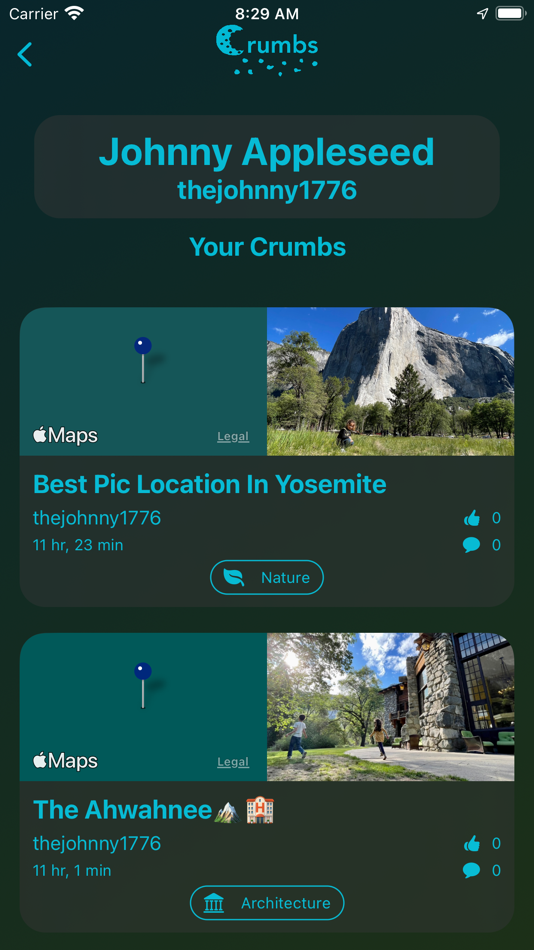 #5. Crumbs - The Geosocial Network (iOS) 由: PIPOApps LLC
