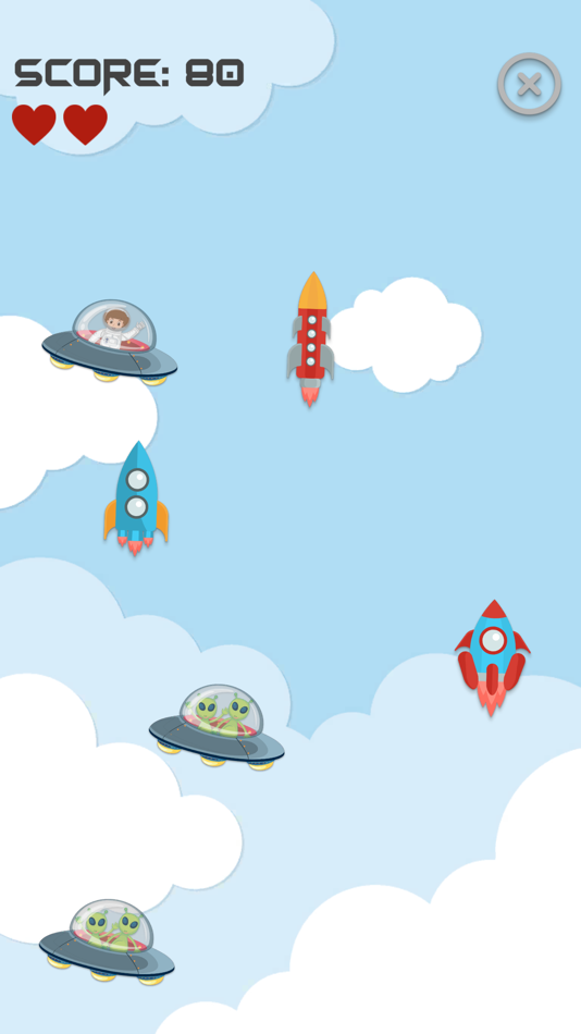 #6. Rocket Launch - Alien Attack (iOS) 由: Nenad Stankovic