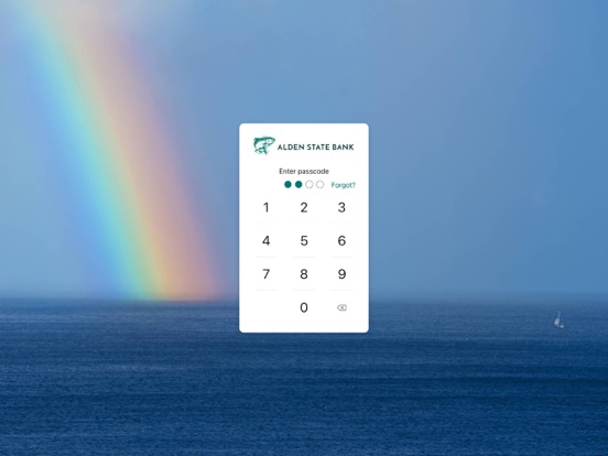 My Alden State Bank iPad screenshot 2 - Finance app
