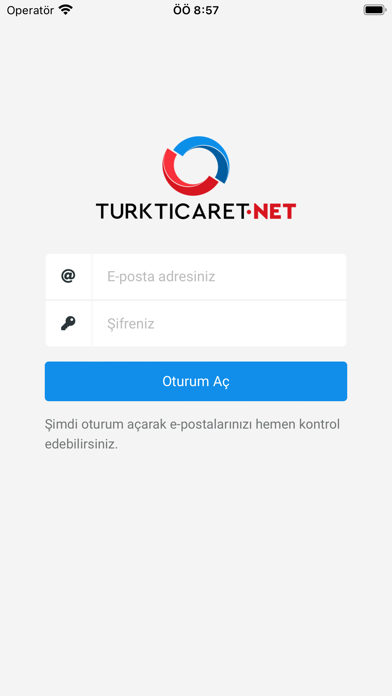 E-Posta: TURKTICARET'den Screenshot