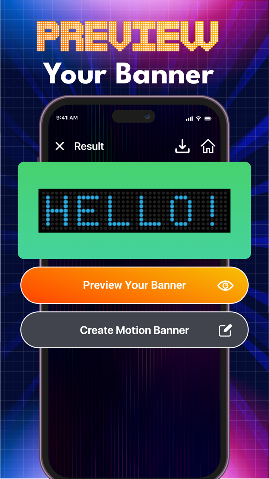 #3. LED Banner ; LED Scroller (iOS) Podle: Zain ul Abdin