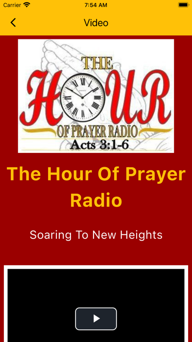 The Hour Of Prayer Radio Screenshot