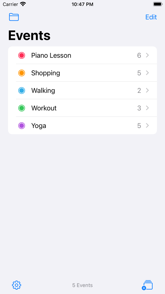 #4. Habit Tracker, To Do Done List (iOS) 由: FugaPiyo Inc.