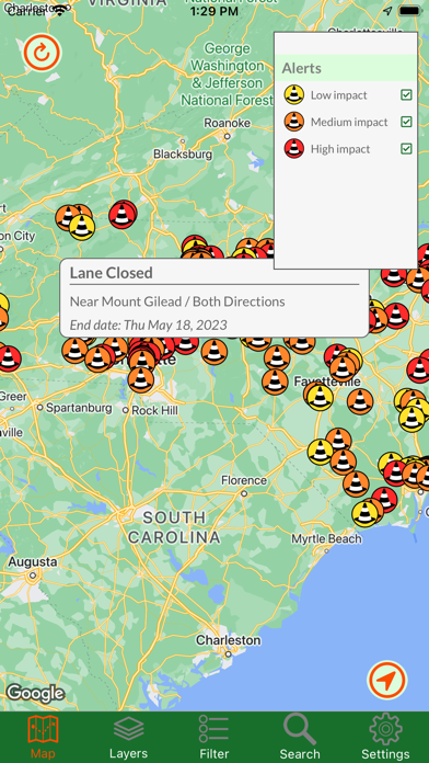 North Carolina Traveler Screenshot