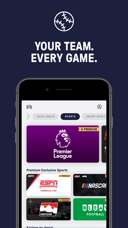 #3. TuneIn Radio: Music & Sports (iOS) 由: TuneIn