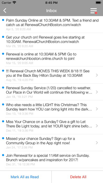 Renewal Church Boston Screenshot