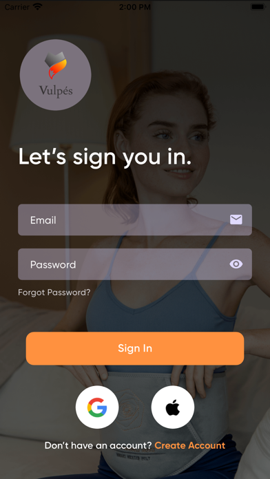 Vulpés SmartWear Screenshot