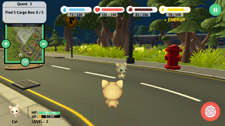 #7. Kawaii Cat Simulator (iOS) Podle: Serdar Akgul