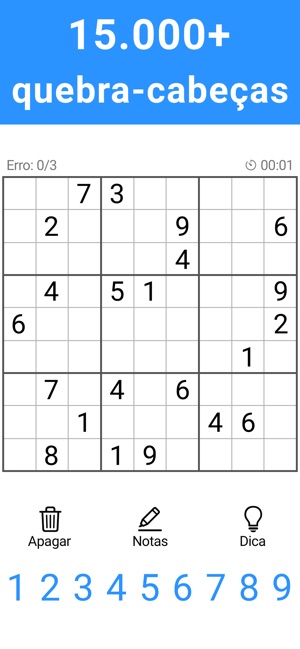Sudoku: Jogo de quebra-cabeças na App Store