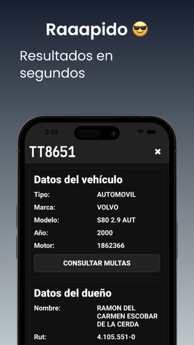 Buscar por Patente Screenshot