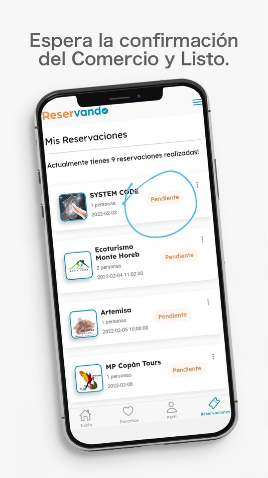 #6. Reservando (iOS) 由: Ridel Araujo