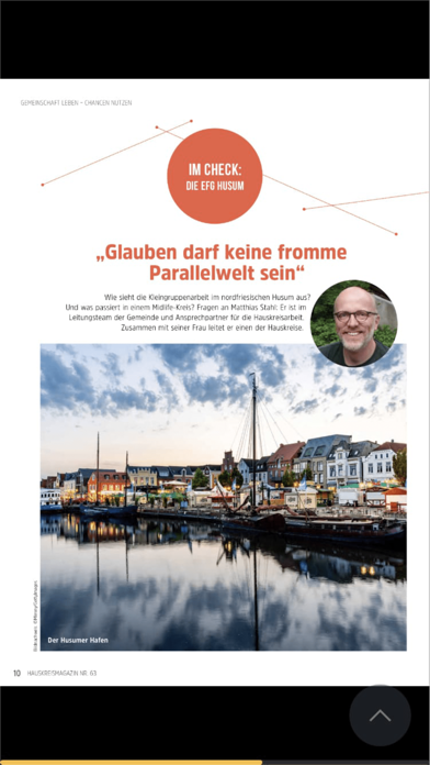 Die Hauskreis-App Screenshot