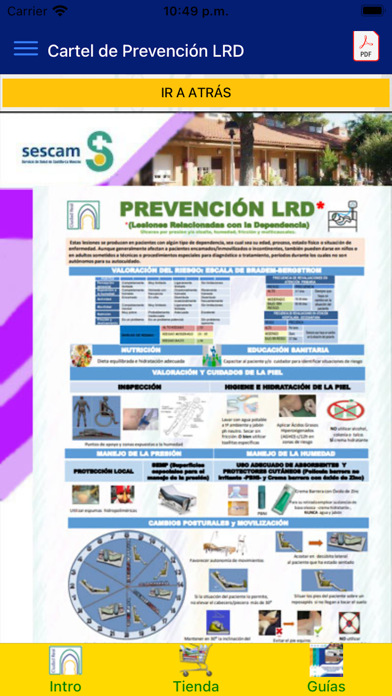 Coleccion Guias Heridas Screenshot