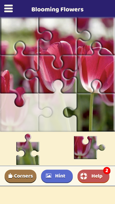 Blooming Flowers Puzzle Screenshot