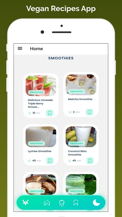 Vegan Recipes App* Screenshot