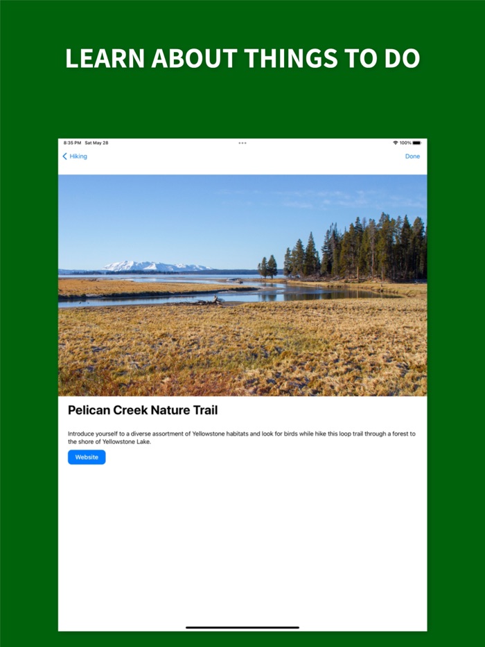 Park’d National Parks Tracker
