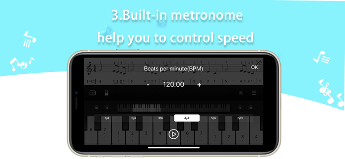 Simplified Notation Piano