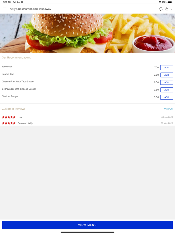 Kellys Restaurant and Takeaway