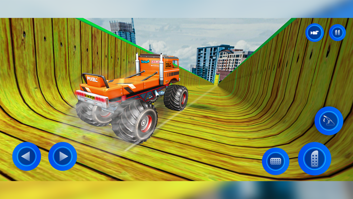 Monster Truck Stunts Go Games