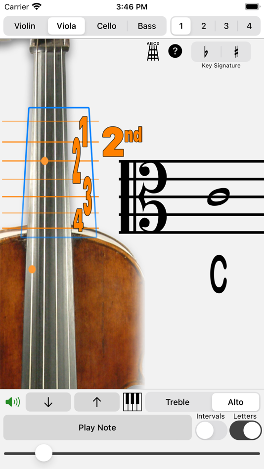 #4. Fingering Strings for iPhone (iOS) 由: Patrick Q. Kelly