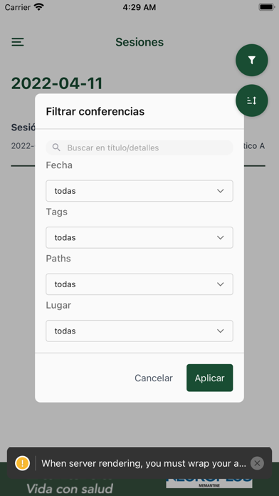 Congreso ANA Screenshot