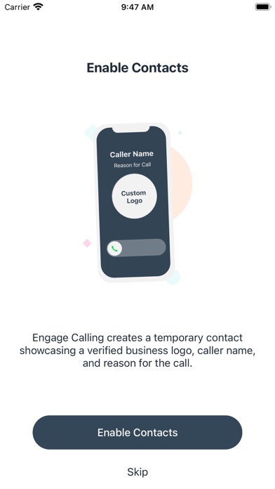 Screenshot #2 pour Engage Calling