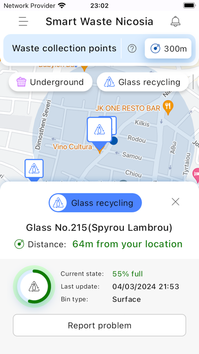 Smart Waste Nicosia City Screenshot