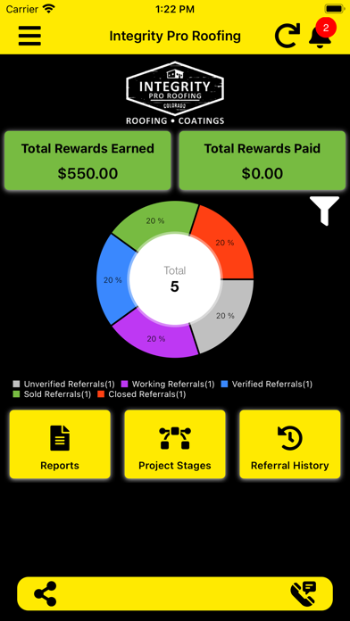 Integrity Pro Roofing Screenshot