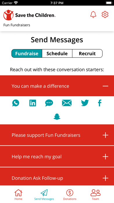 Fun Fundraisers Screenshot