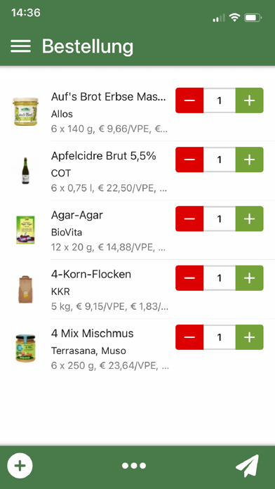 BODAN-Service-App Screenshot