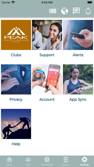 Peak Health & Wellness MSLA Screenshot