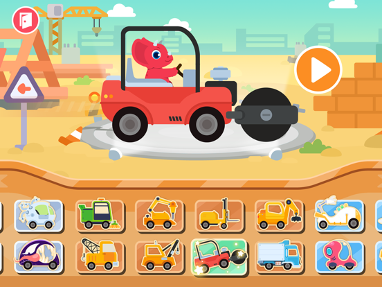 Screenshot #3 for Dinosaur Car games for kids