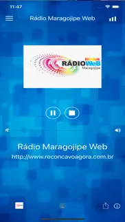 rádio maragojipe web iphone screenshot 1