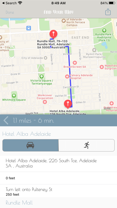 Hotel Alba Adelaide Screenshot