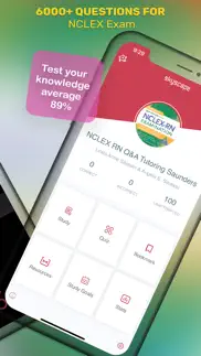 nclex rn q&a tutoring saunders iphone screenshot 2