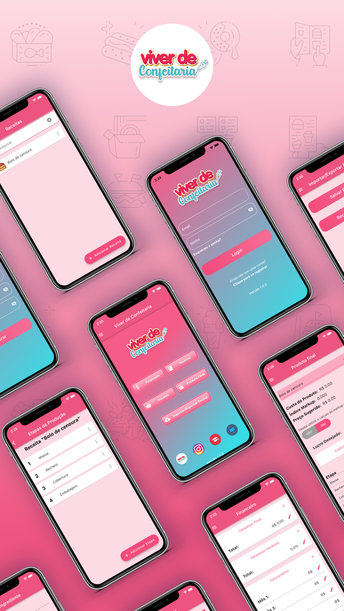 Gestão Viver de Confeitaria