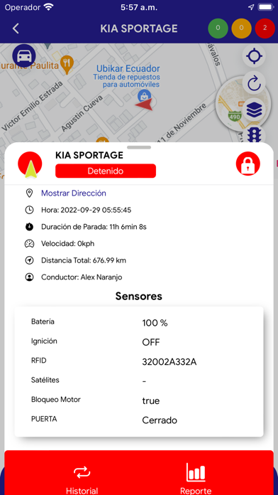 Ubikar Rastreo Satelital Plus Screenshot