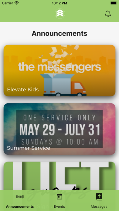 Elevate Christian Church Screenshot