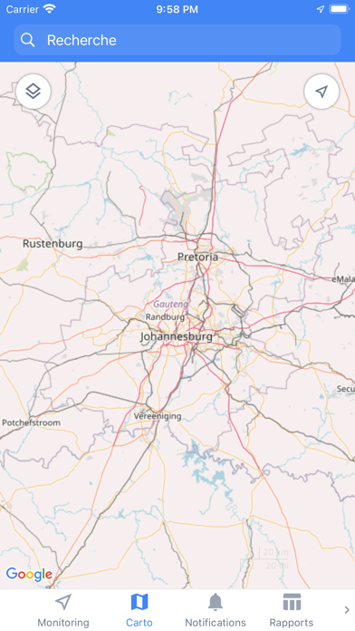 ACCESS GEOLOC Screenshot