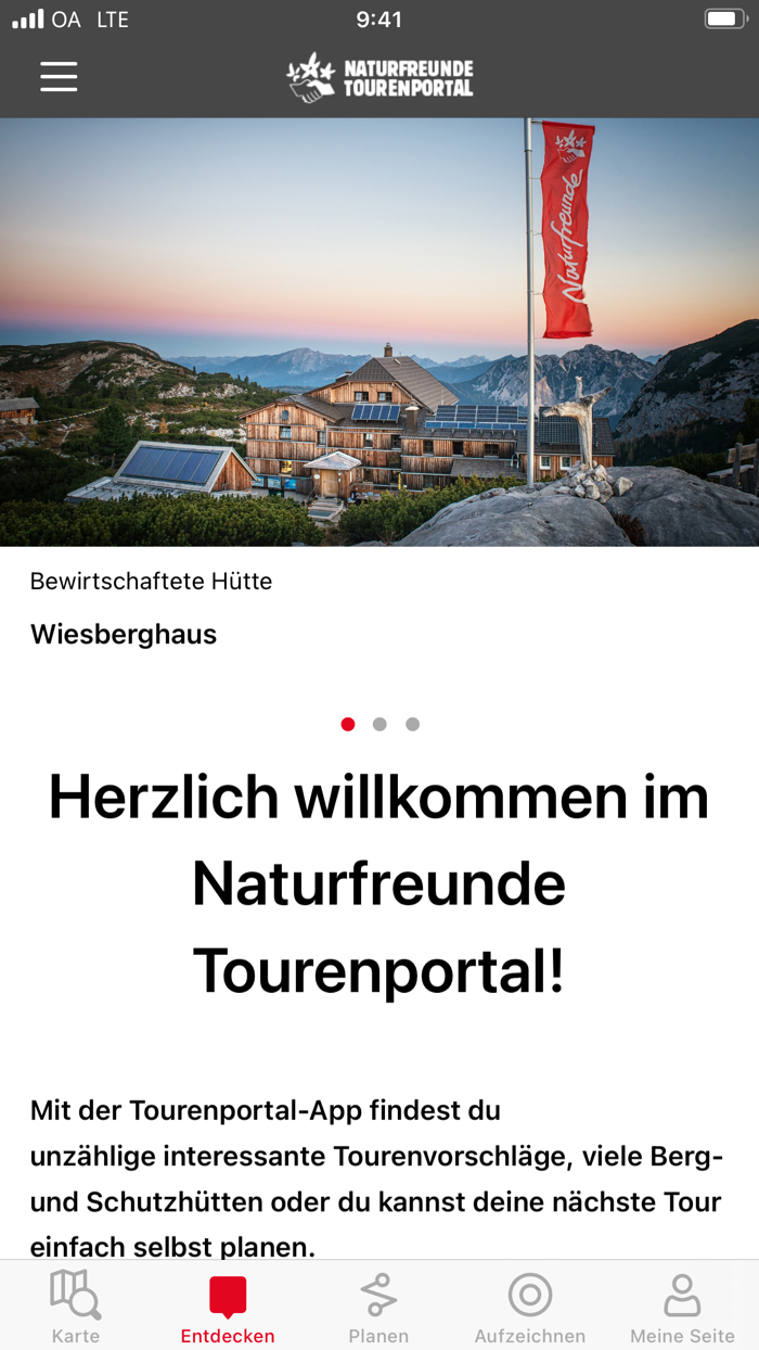 Naturfreunde Tourenportal